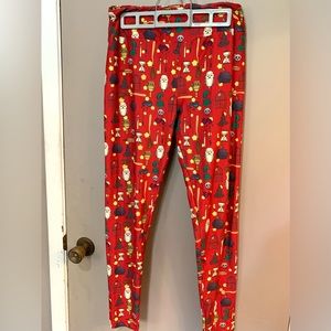 Harry Potter Magic Leggings - Red Gryffindor